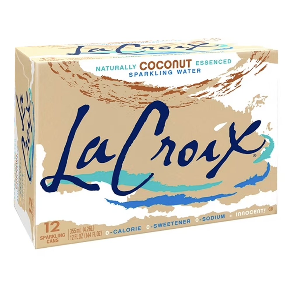 Газированная вода с кокосом, 12 шт. – Банка – 12 унций (355 мл)